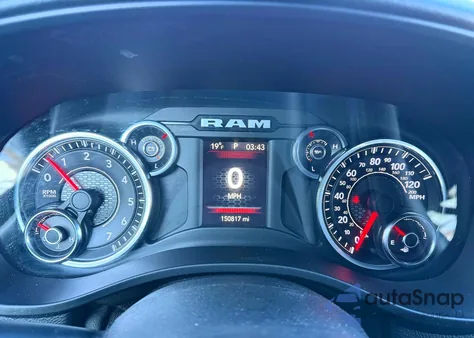 2019 Ram 1500 Big Horn/Lone Star z USA, uszkodzony, nr VIN 1C6SRFBT8KN893637